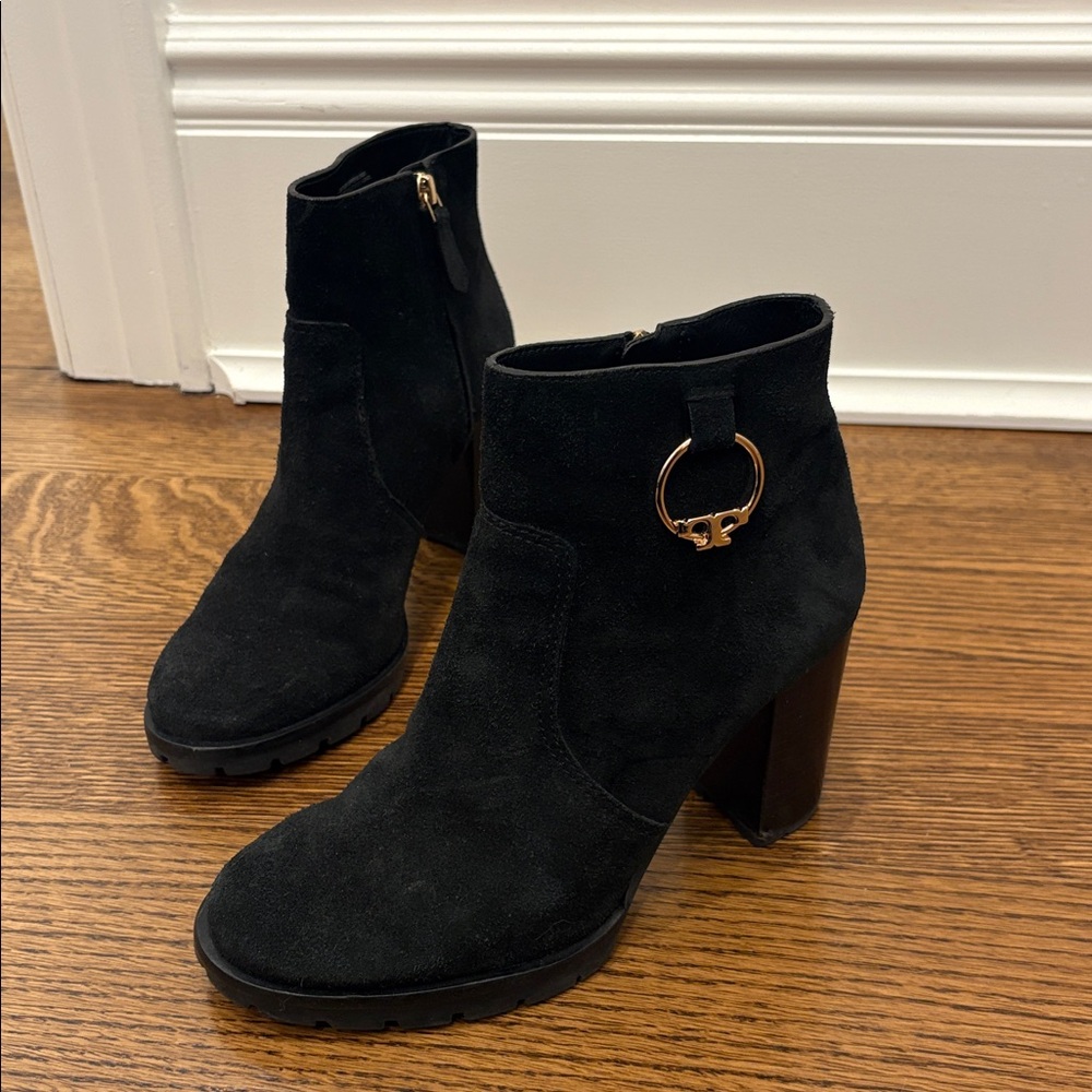 Tory Burch Sofia 85mm lug sole bootie